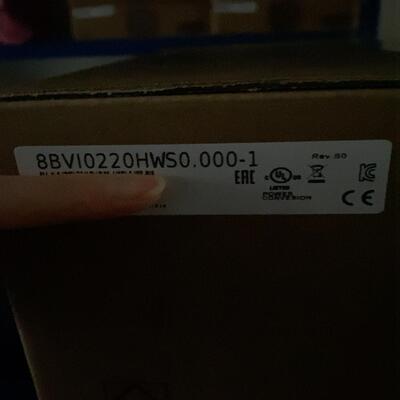 贝加莱伺服驱动器8BVI0220HWS0.000-1.全新.