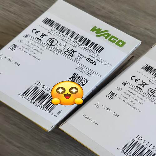 4通道数字量输出WAGO万可模块750－504 议价