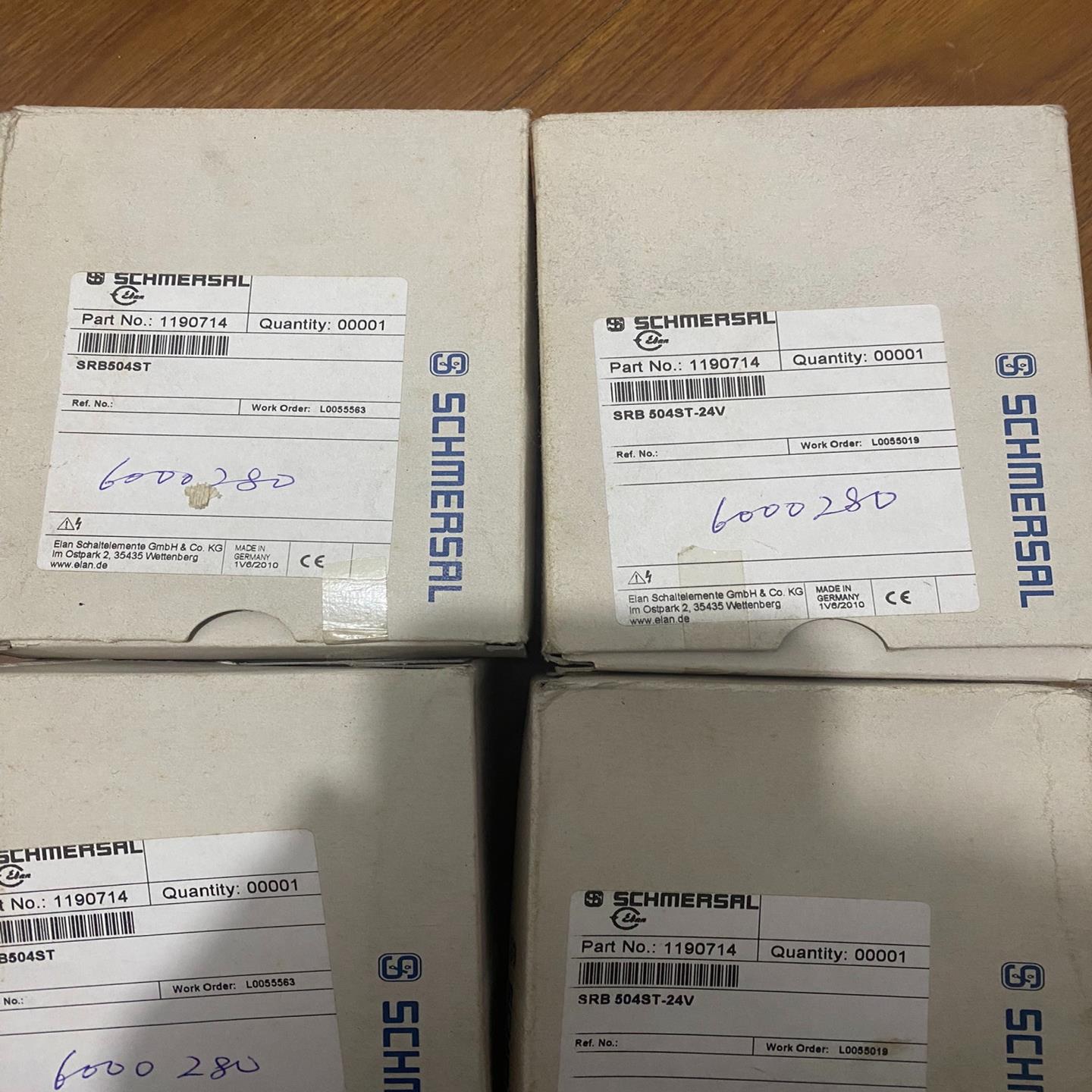 SRB504ST-24V施迈赛SCHMERSAL门监控安全继