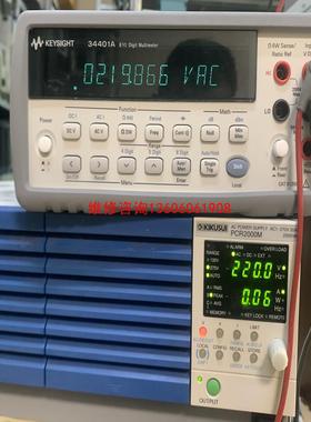 （请询价）菊水PCR2000变频电源，2000W功能正常议价