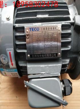 全新原装东元刹车马达电机TVGH802-4 1HP 0.75KW 4P AEVFF3先议价