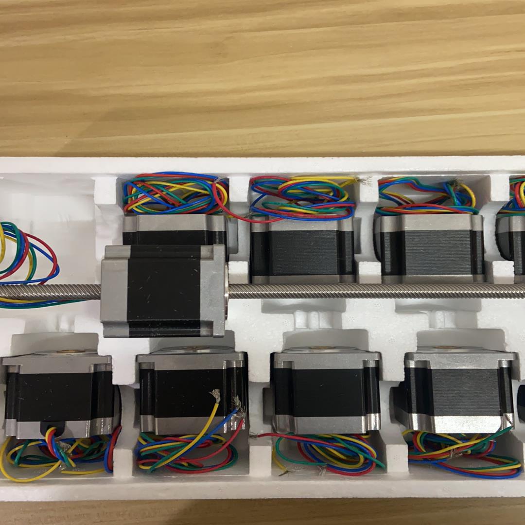 （设备配件）57贯通步进电机贯穿电机 T8 T10丝杆电机 57BYGH