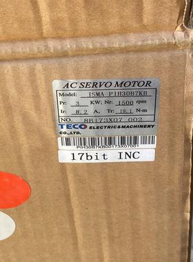 东伺服电机JSMA-PIH30B7KB，3KW的，原装正品