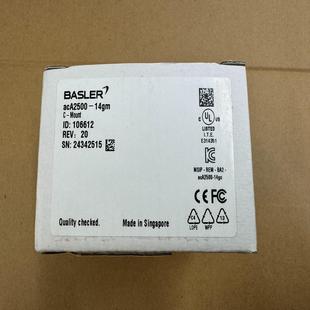 正品 全新原装 14gm 巴斯勒相机acA2500