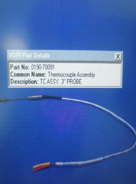 （设备配件）Assemb70091 Thermocouple- 0190