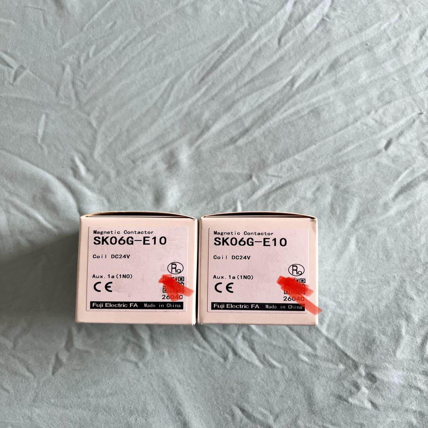 富士接触器 SK06G-E10 全新没有使用过，实物请见下图