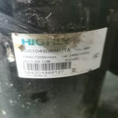 [德峰]压缩机匹SDNA6JTA1041.5包用日立拆机包好， 包