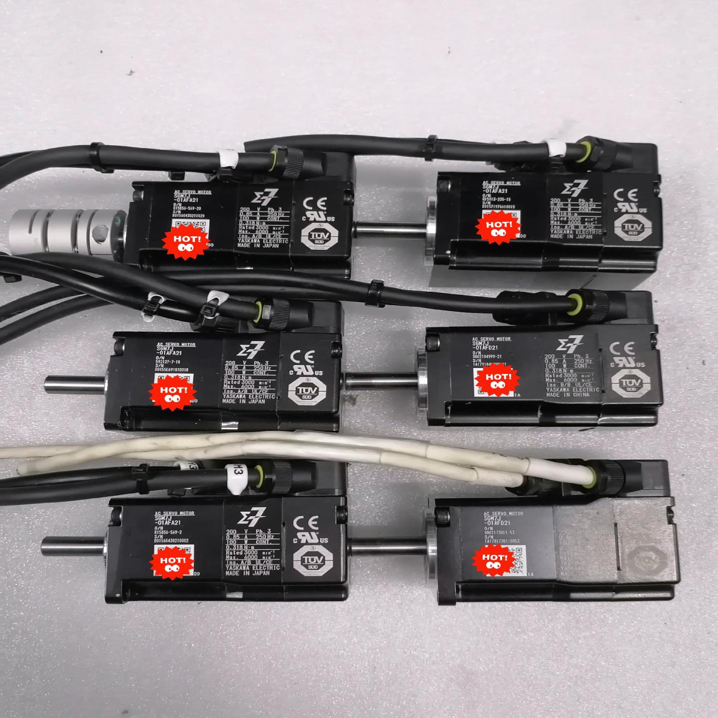 现货安川七系电机SGM7J-01AFA21SGM7J-01AF