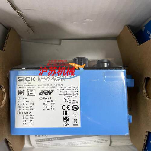 德国西克SICK全新原装正品远程距离传感器DL100-22A