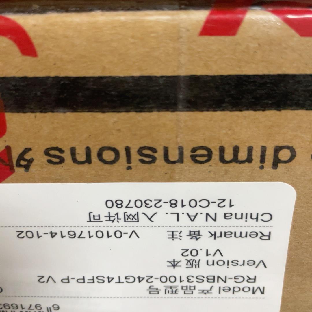 锐捷RG-NBS3100-24GT4SFP-P v2全新未拆