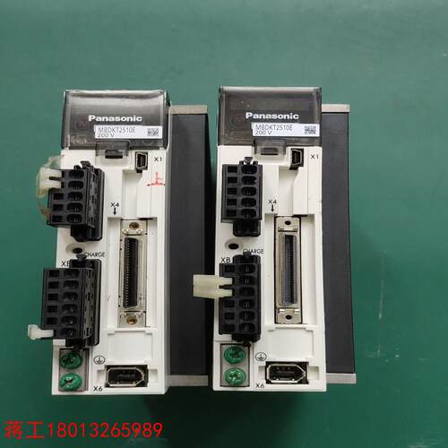 2台伺服驱动器MBDKT2510E400W成色议价