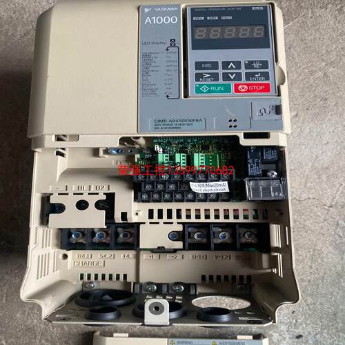 【荣强工控】CIMR-AB4A0038FBA二手拆机安川变频器，功能包好