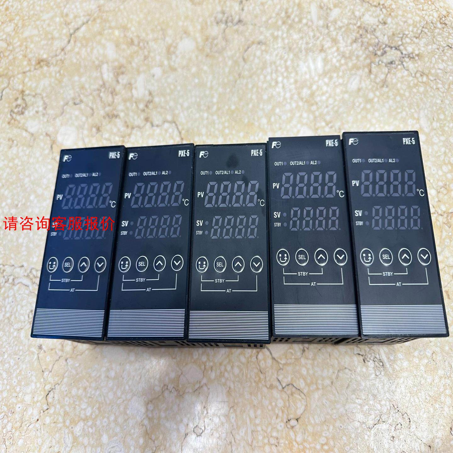 富士温控器 PXE5TAY2-1W000-C ，二手拆机，功