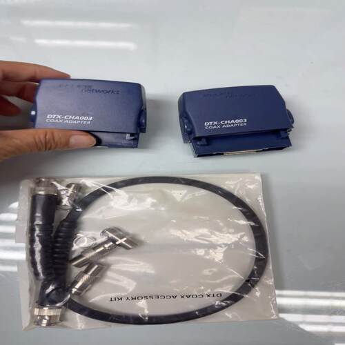 出全新未使用FLUKE DTX-CHA003同轴适配器，与D