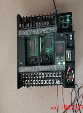 议价：欧姆龙CP1H-XA40DT实物拍摄，通电如图，橙色还不错，