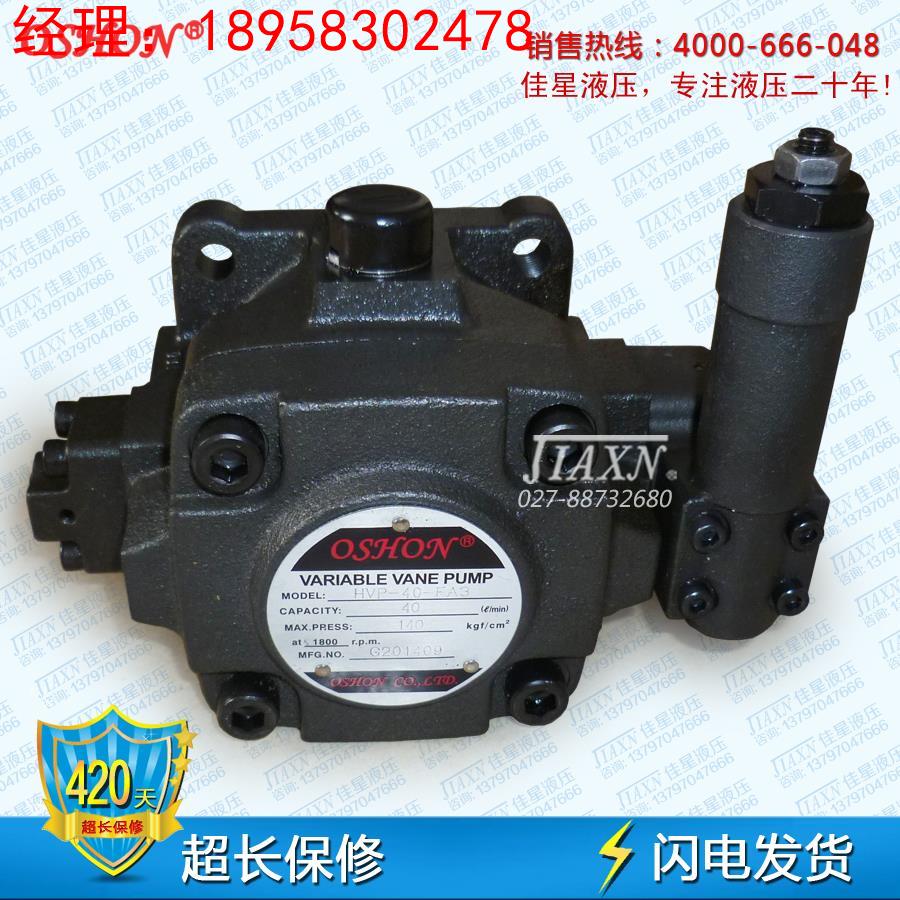 140KG台湾高压泵 HVP-40-FA3/FA2变量叶片泵 液压油泵高压油泵