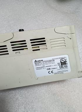 议~台达变频器，VFD022M43B，2.2KW，三相，拆机件，