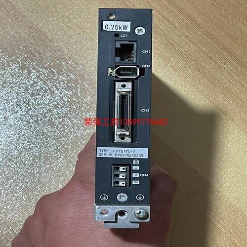 【荣强工控】日本富士 U-RYU1PC-7 0.75kW 拆机包好，实物