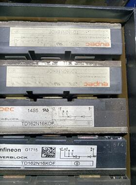 （设备配件）半可控硅abb变频器拆机TD180N16KOF TD162N