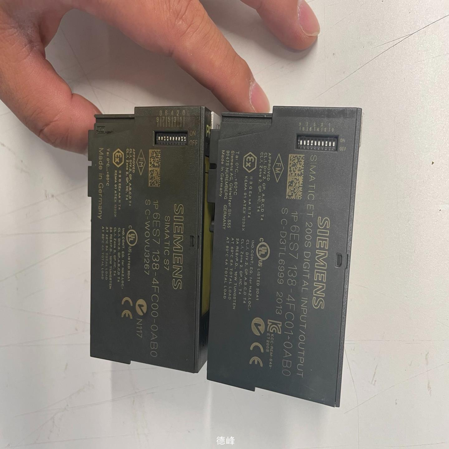 [德峰]138-4FC01和138-4FC00两个打包，功能包好，扣