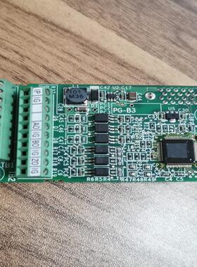 九成新安川变频器PG-B3卡ETC740160议价