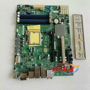 超微X11SAE-M工控机主板  C236芯片 LGA115