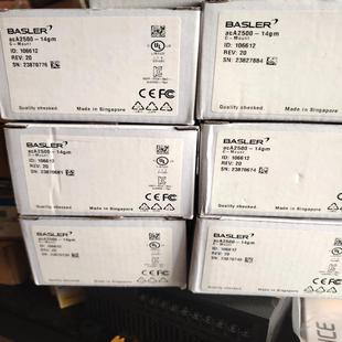 巴斯勒basler工业相机aca2500 14gm全新原装
