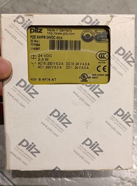 原装PILZ安全继电器777584 安全模块 PZE X4V