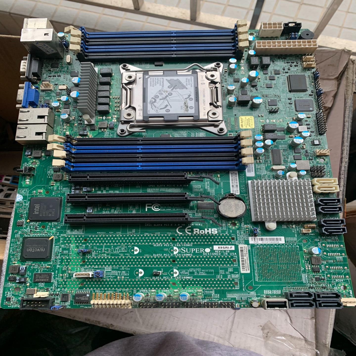 超微X9SRI-F 单路2011针工作站主板 支持2690V