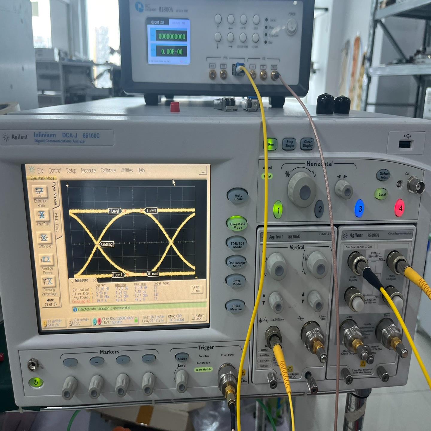 眼图仪/光示波器Agilent 86100C+86105C