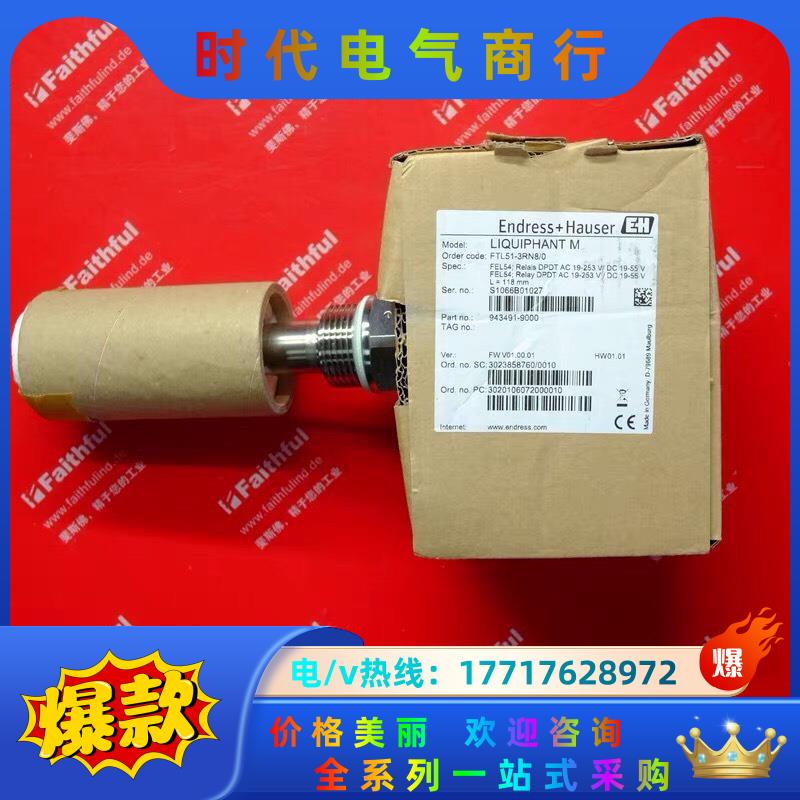 E+H FTL51-DGR2DB4G5A 恩德斯豪斯全新音叉议价
