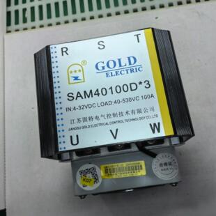 固特GOLD三相固态继电器SAM40100D*3 整机4-3