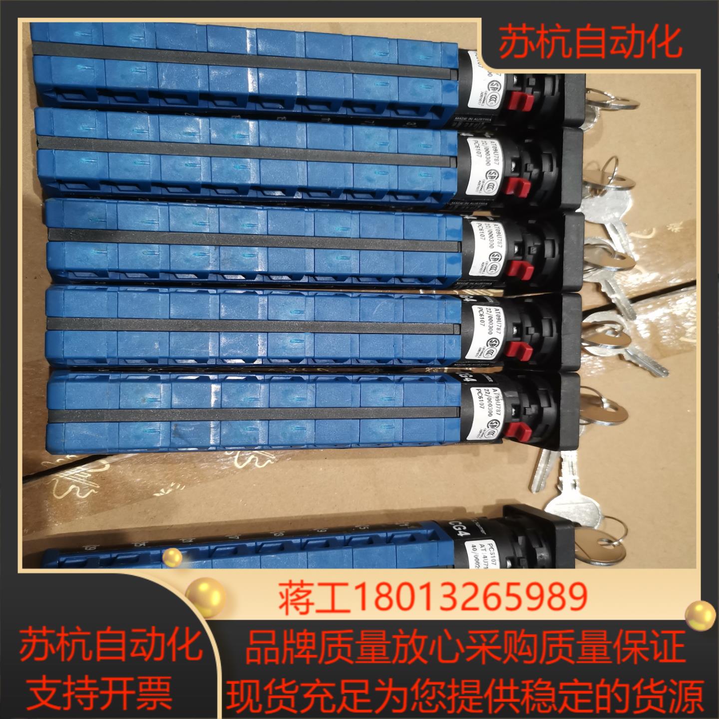 奥地利蓝KRAUS＆NAlMER转换开关全新没装带锁万