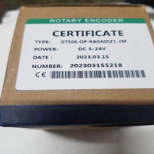 {莱茵电子商行}GTS06-OP-RAG600Z1-2M编码器 纺织编码器