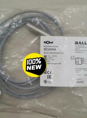 原装现货BES0064巴鲁夫接近传感器BES M12MI-P