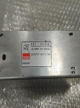 开关电源EST-H200S6 6V 33A，成色如图功能完好