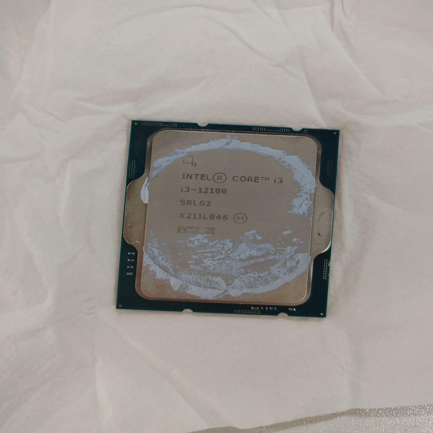 [德峰]拆机原件i3-12100Cpu正式版