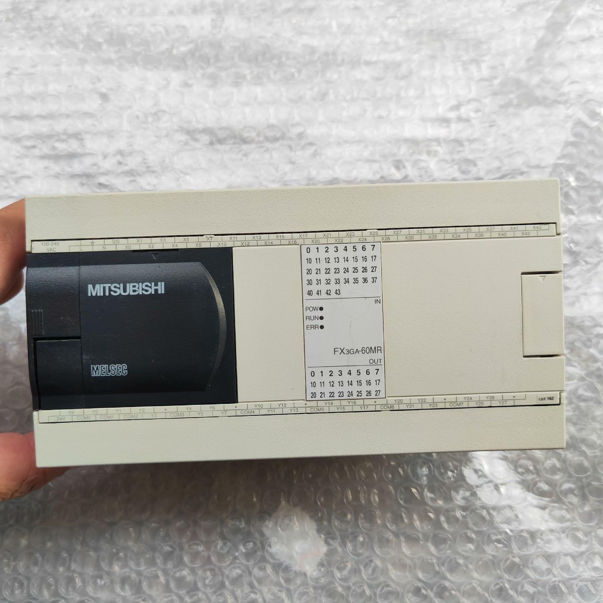 原装正品三菱PLC，FX3GA-60MR-CM