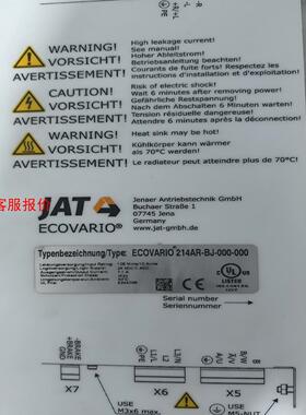 68  全新德国JAT伺服放大器驱动器 ECOVARIO