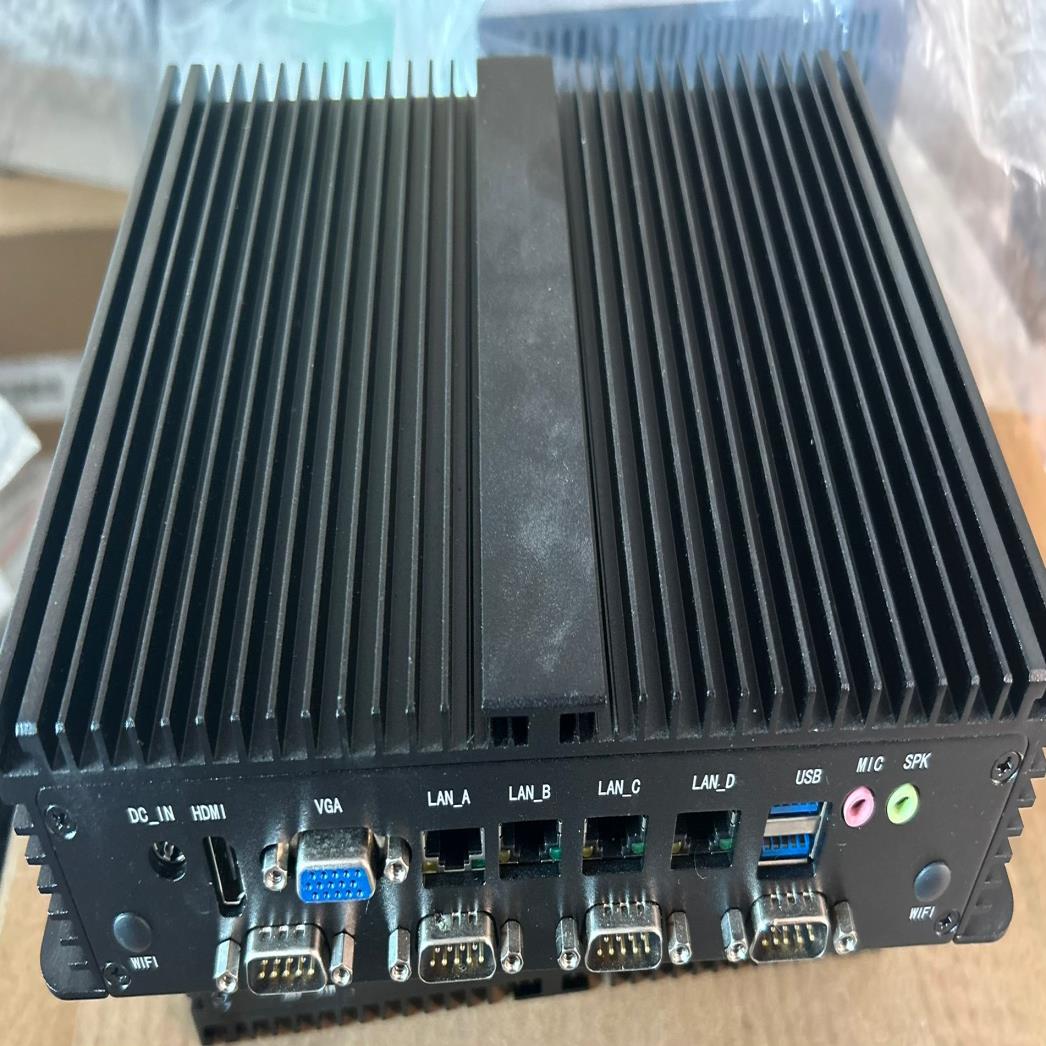 工控机i5 4250u 512G固态 8G内存 4口网卡，库