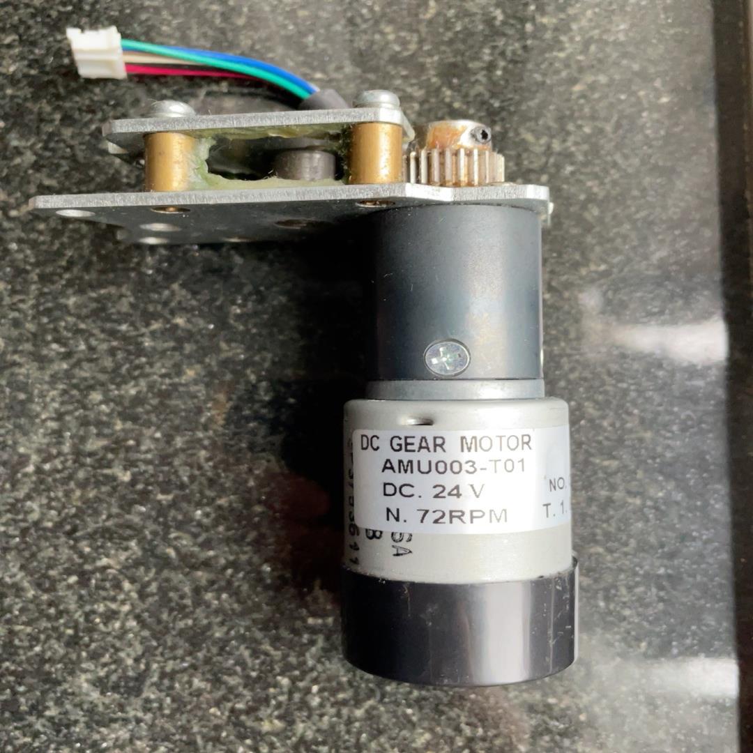 AMU003-T01印刷机墨斗电机，缺外部齿轮机构