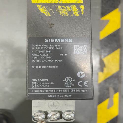 [德峰]  西门子  2-X3AAA4-TE132包6SL31200