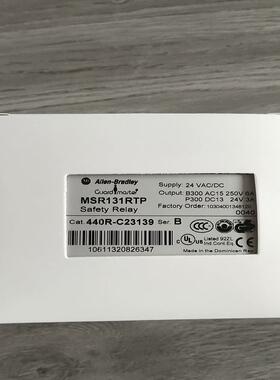 全新AB罗克韦尔安全继电器MSR131RTP 440R-C2