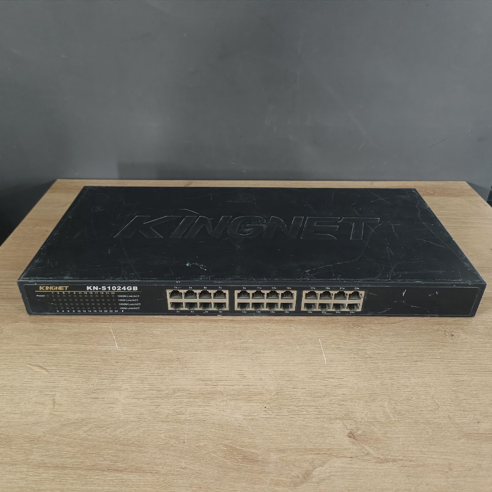 [德峰]交换机-口 24KNS1024GB拍千兆 KINGNET实物