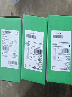 施耐德带电机保护断路器nsc100s3100man议价