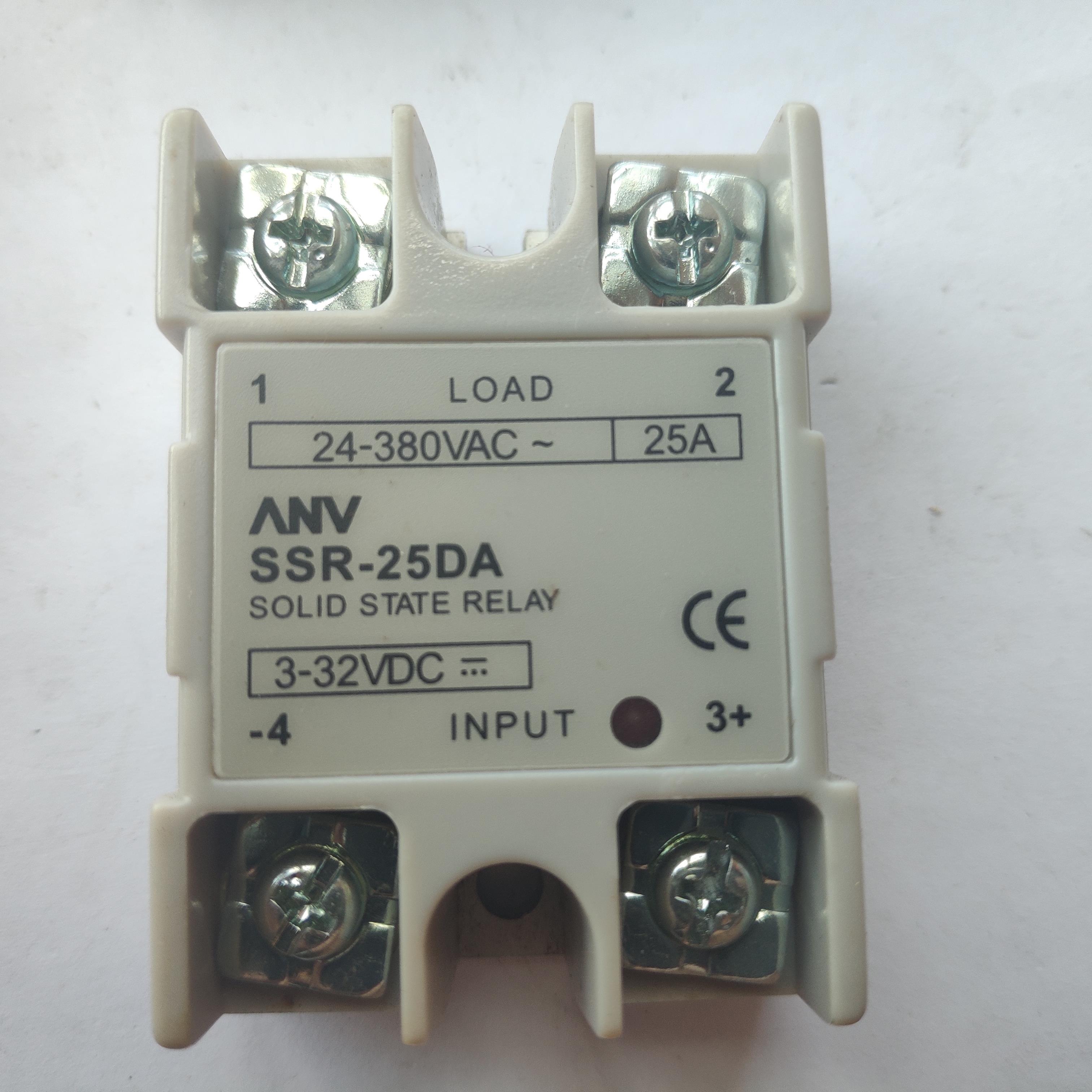 （设备配件）台湾士研ANV固态继电器SSR-25DA