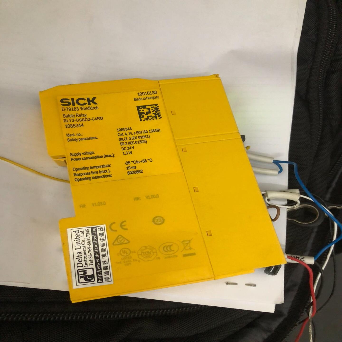 议~西克SICK安全继电器 RLY3-0SSD2-C4RD108