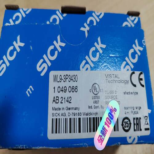 SICK德国西克WL9-3P3430小型光电传感器光电开关