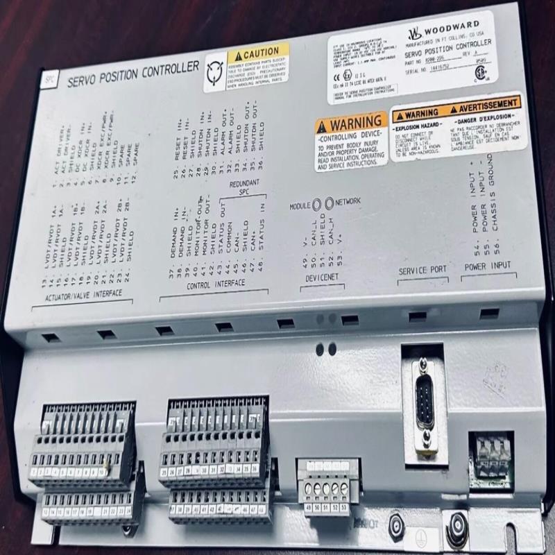 （设备配件）Woodward伺服位置控制器零件号8200-226 Rev