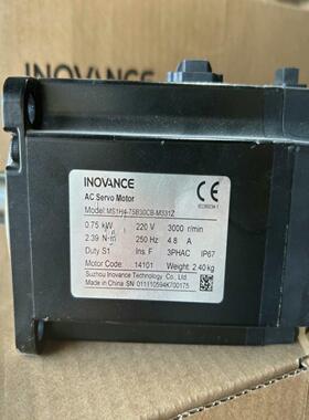 汇川伺服电机 MS1H4-75B30CB-M331Z  原装